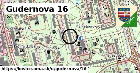 Gudernova 16, Košice