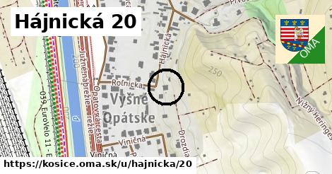 Hájnická 20, Košice