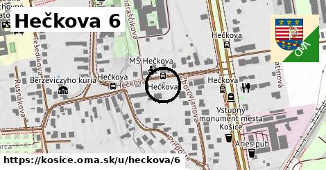 Hečkova 6, Košice