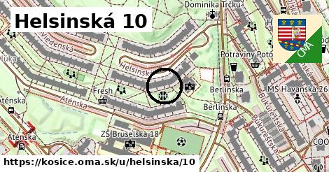 Helsinská 10, Košice