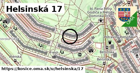 Helsinská 17, Košice