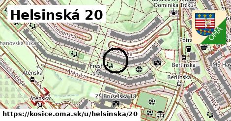 Helsinská 20, Košice