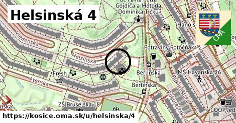 Helsinská 4, Košice