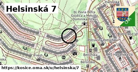 Helsinská 7, Košice