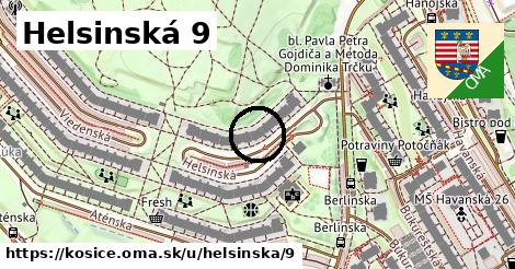 Helsinská 9, Košice