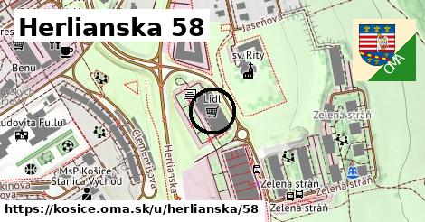 Herlianska 58, Košice