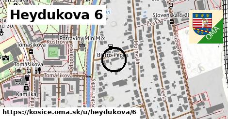 Heydukova 6, Košice
