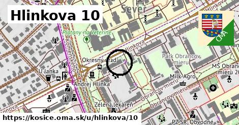 Hlinkova 10, Košice