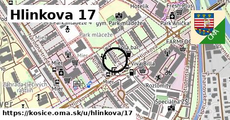 Hlinkova 17, Košice