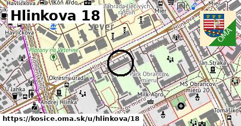 Hlinkova 18, Košice