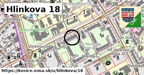 Hlinkova 18, Košice