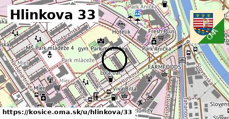 Hlinkova 33, Košice