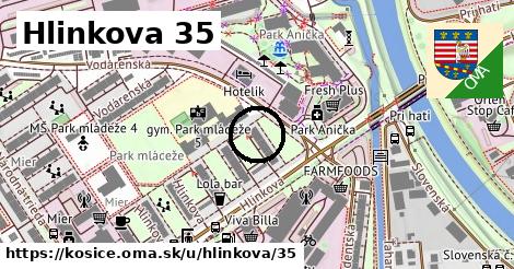 Hlinkova 35, Košice