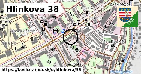 Hlinkova 38, Košice