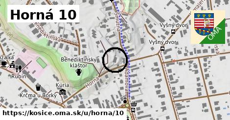 Horná 10, Košice