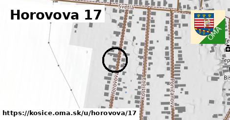 Horovova 17, Košice