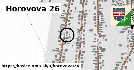 Horovova 26, Košice