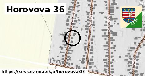 Horovova 36, Košice