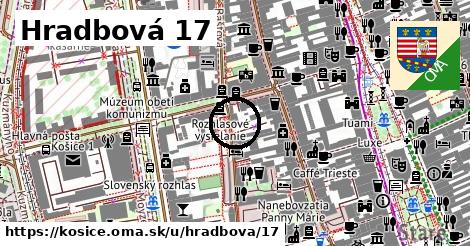 Hradbová 17, Košice