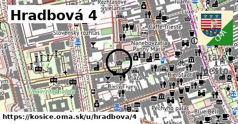 Hradbová 4, Košice