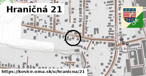 Hraničná 21, Košice