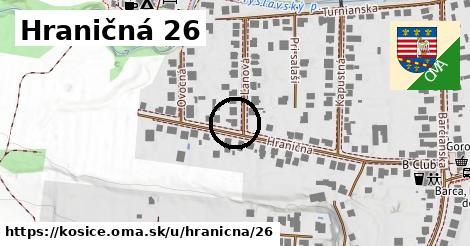 Hraničná 26, Košice