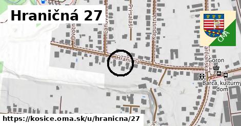 Hraničná 27, Košice