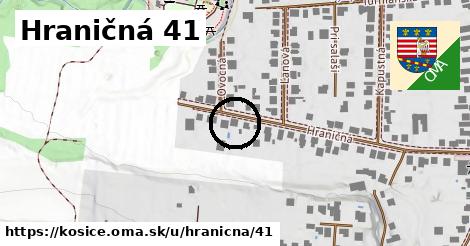 Hraničná 41, Košice