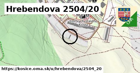 Hrebendova 2504/20, Košice