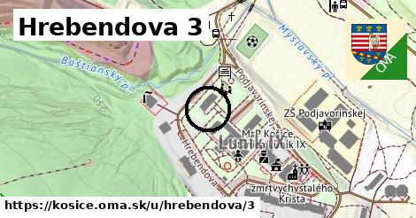 Hrebendova 3, Košice