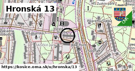 Hronská 13, Košice