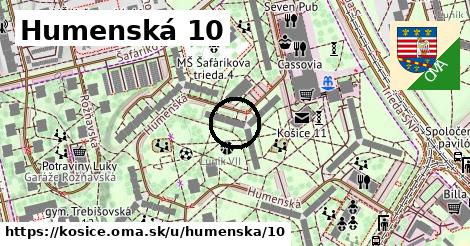 Humenská 10, Košice