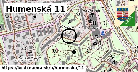 Humenská 11, Košice