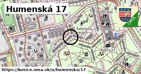 Humenská 17, Košice