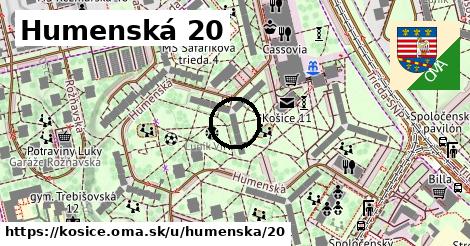 Humenská 20, Košice