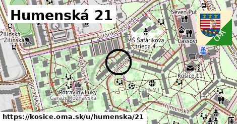 Humenská 21, Košice