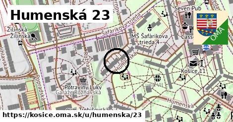 Humenská 23, Košice