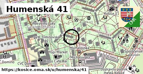 Humenská 41, Košice