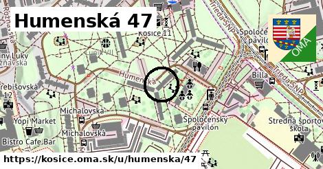 Humenská 47, Košice
