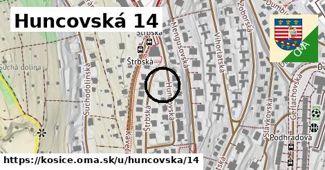 Huncovská 14, Košice