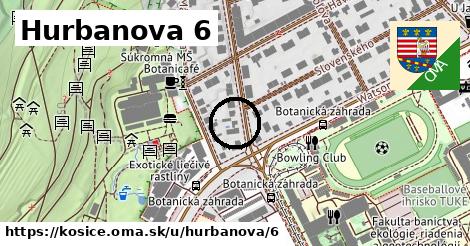 Hurbanova 6, Košice