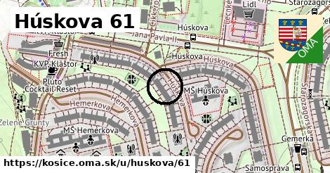 Húskova 61, Košice