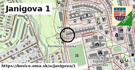Janigova 1, Košice
