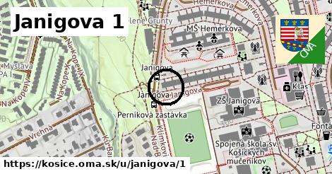 Janigova 1, Košice