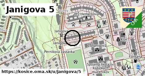 Janigova 5, Košice