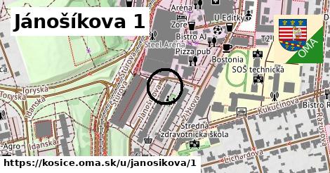 Jánošíkova 1, Košice