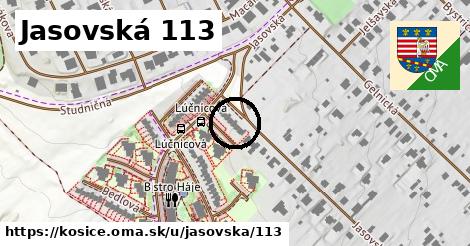 Jasovská 113, Košice