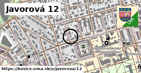 Javorová 12, Košice