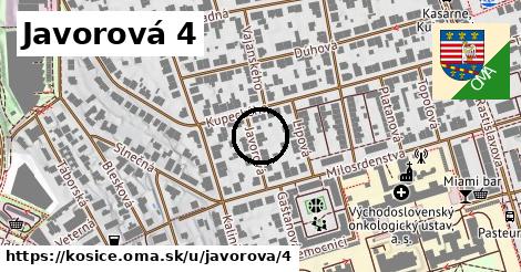 Javorová 4, Košice