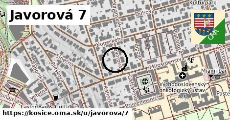 Javorová 7, Košice